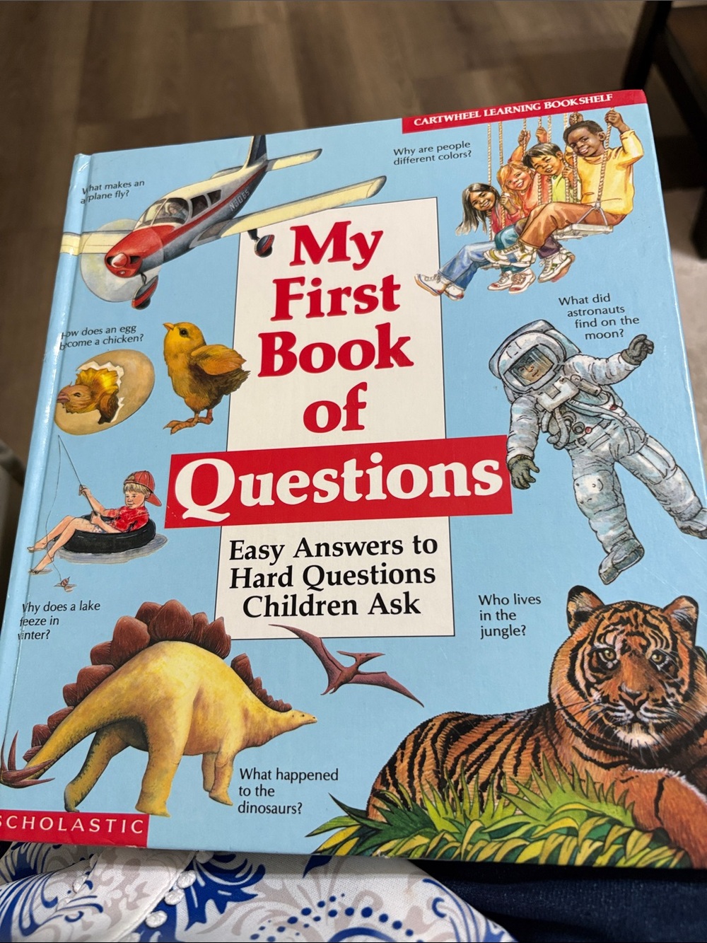 Scholastic My First Book of Questions - Blue, Red, Yellow, Green